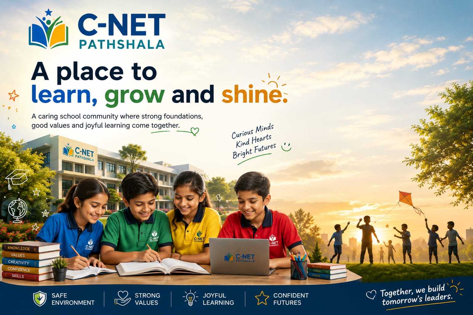 C-Net Pathshala learning environment